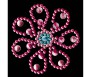 Kristallkleebis Herma - roosa lill